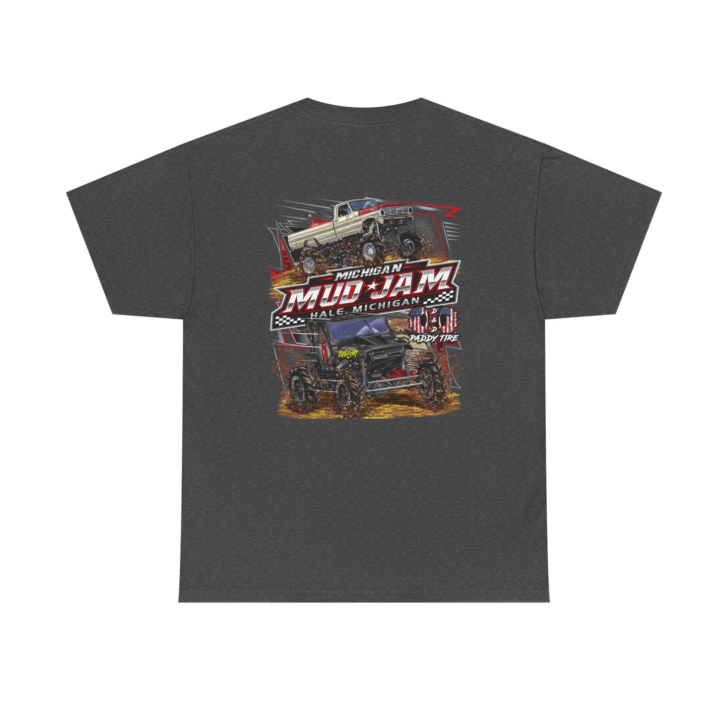 MMJ Mud Jam 2 Trucks T Shirt--- Gildan 5000