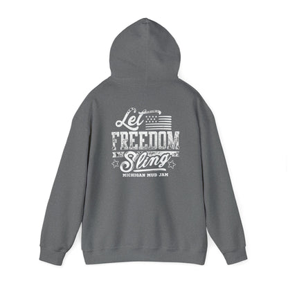 MMJ Let Freedom Sling Hoodie---Gildan  185000