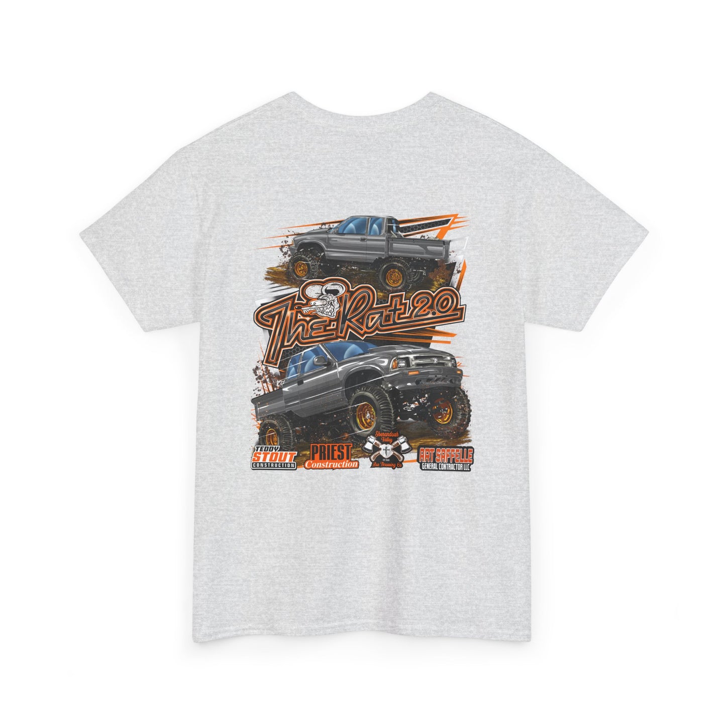 Mud Rat 2.0 T Shirt---Gildan 5000