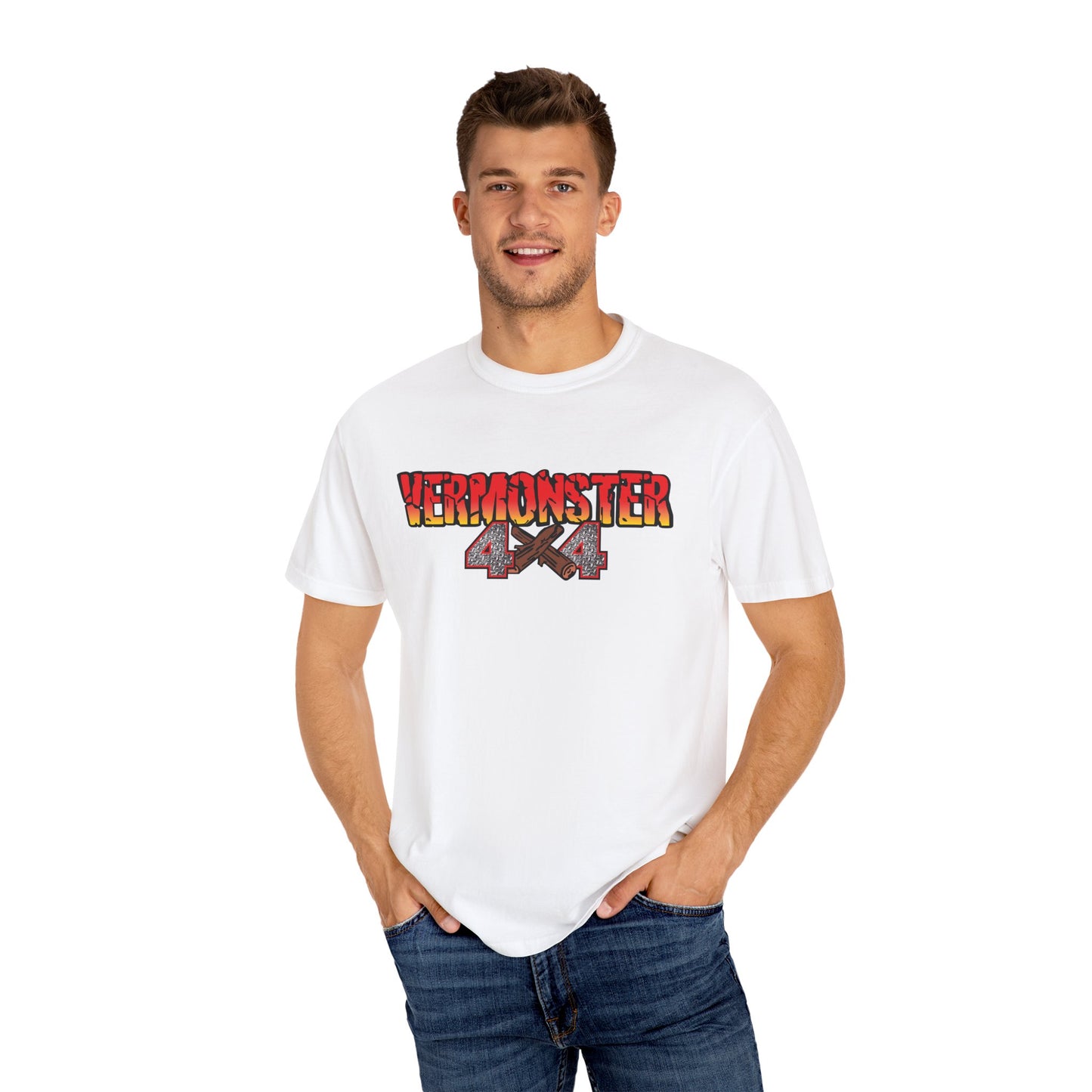 Vermonster 4x4 T Shirt---Comfort Colors 1717