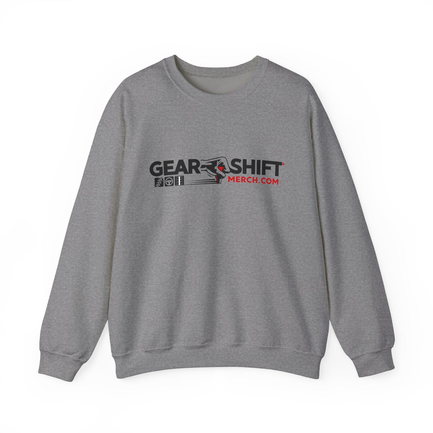 Gear Shift Merch Crewneck---Gildan 18000