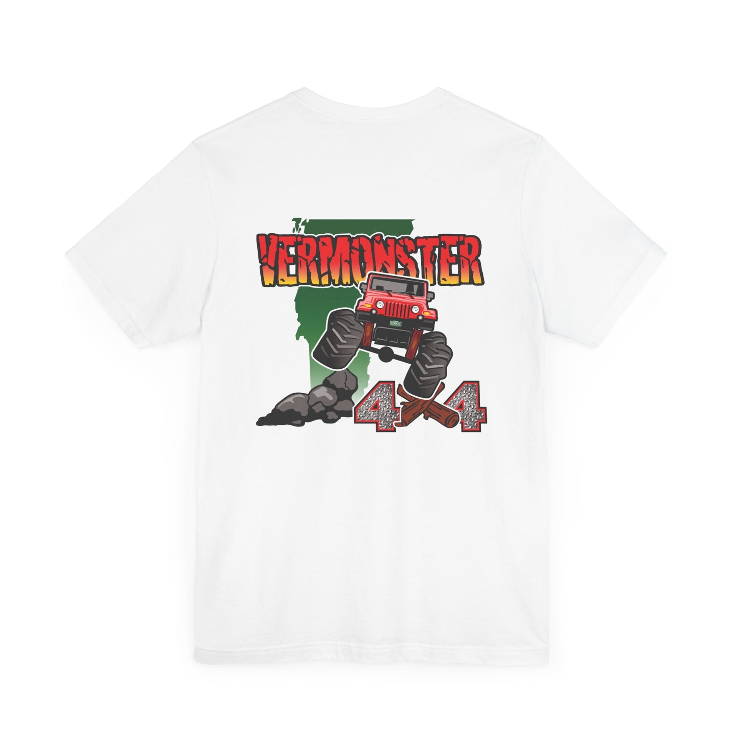 Vermonster 4x4 T Shirt---Bella Canvas 3001