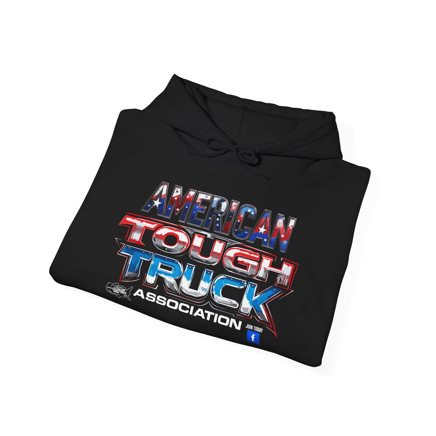 American Tough Truck Association Hoodie---Gildan 185000