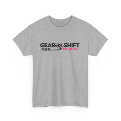 Pink Logo Gear Shift Merch T Shirt---Gildan 5000