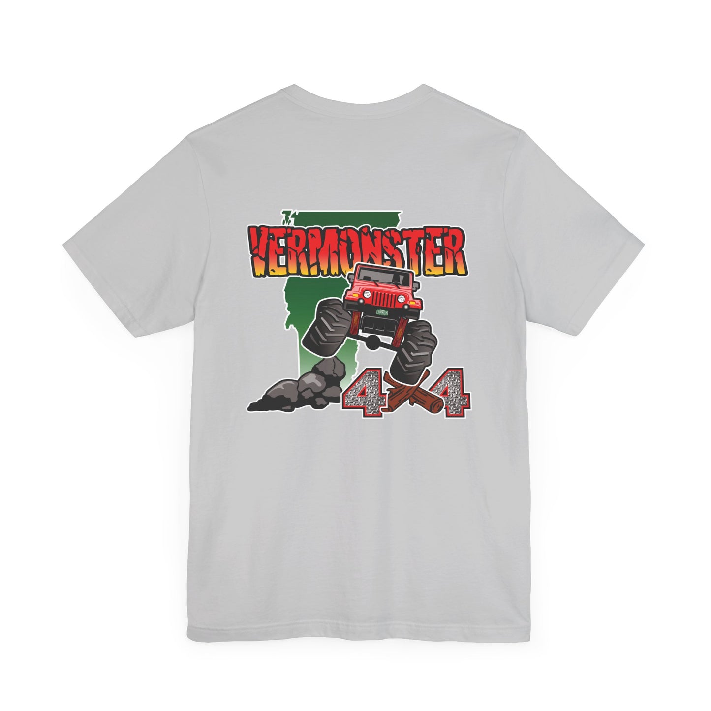 Vermonster 4x4 T Shirt---Bella Canvas 3001