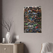 Large Vertical MEGA TRUCK POSTER 23.4 x 33.1