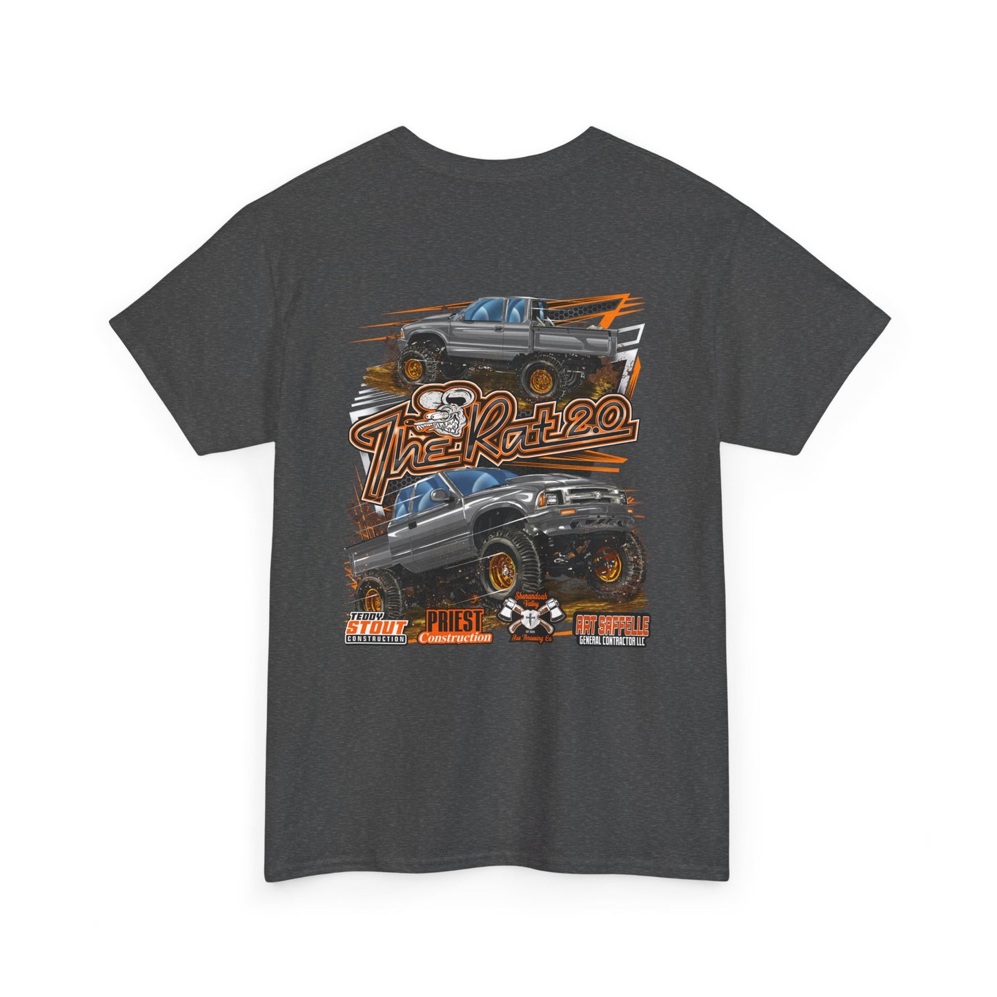 Mud Rat 2.0 T Shirt---Gildan 5000